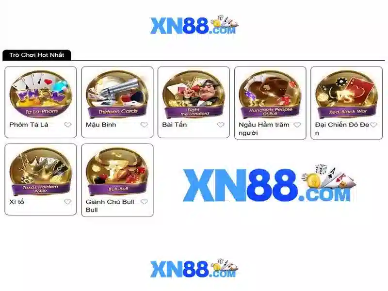 xn88: Nền tảng trò chơi và cá cược trực tuyến